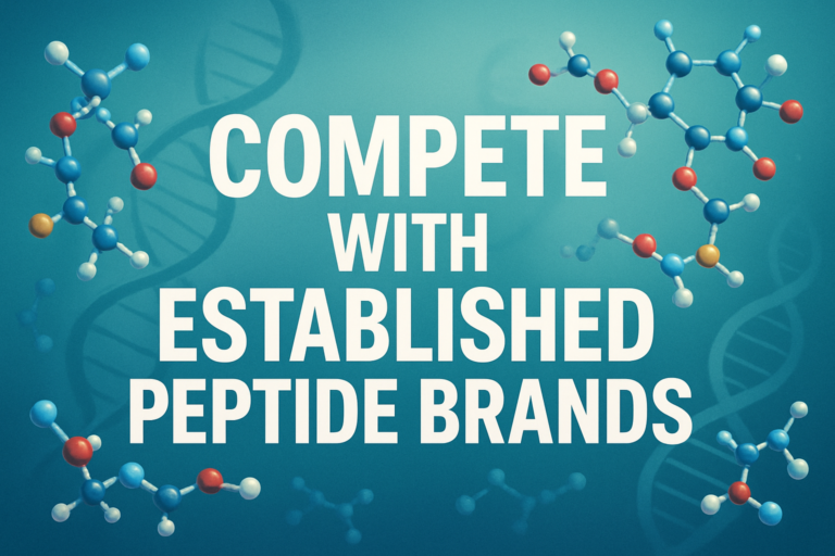 How to Compete With Established Peptide Brands
