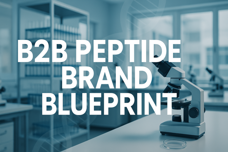 How to Build a B2B Peptide Brand for Universities and Labs