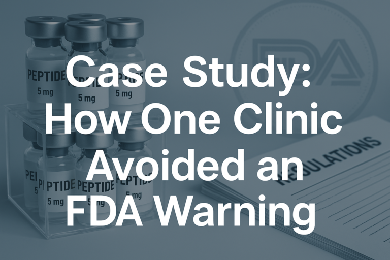 Case Study: How One Clinic Avoided an FDA Warning