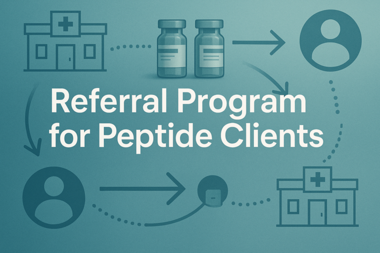 How to Build a Referral Program for Peptide Clients