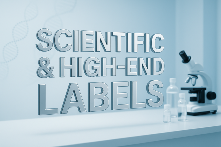How to Design Labels That Feel Scientific and High-End