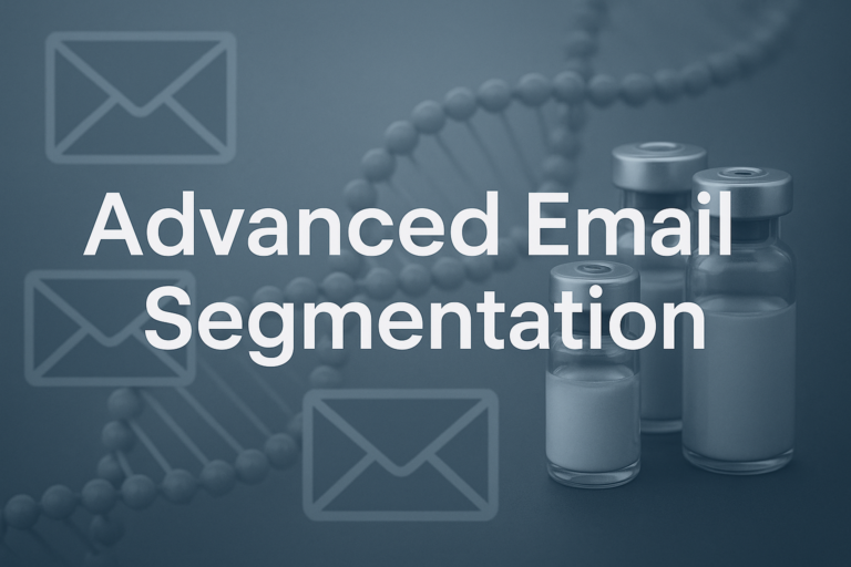 Advanced Email Segmentation for Research Peptide Clients