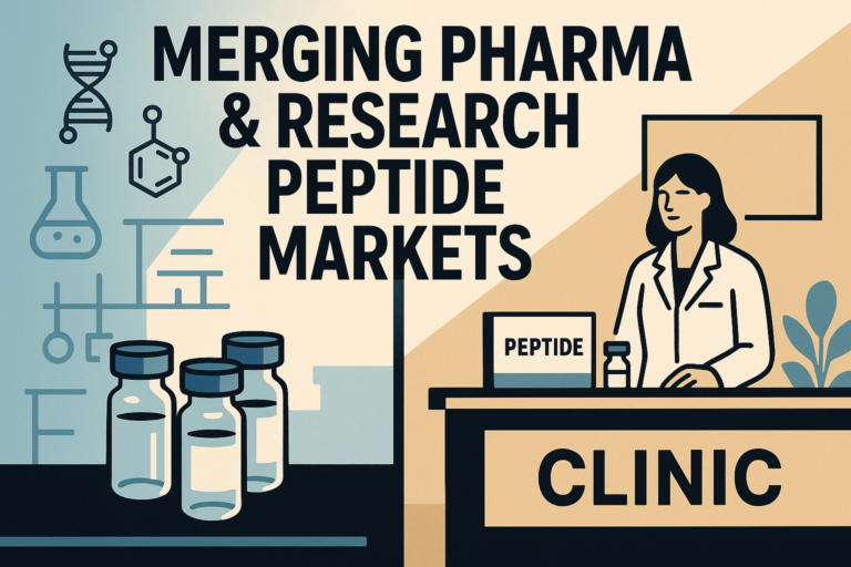 The Merging of Pharmaceutical and Research Peptide Markets