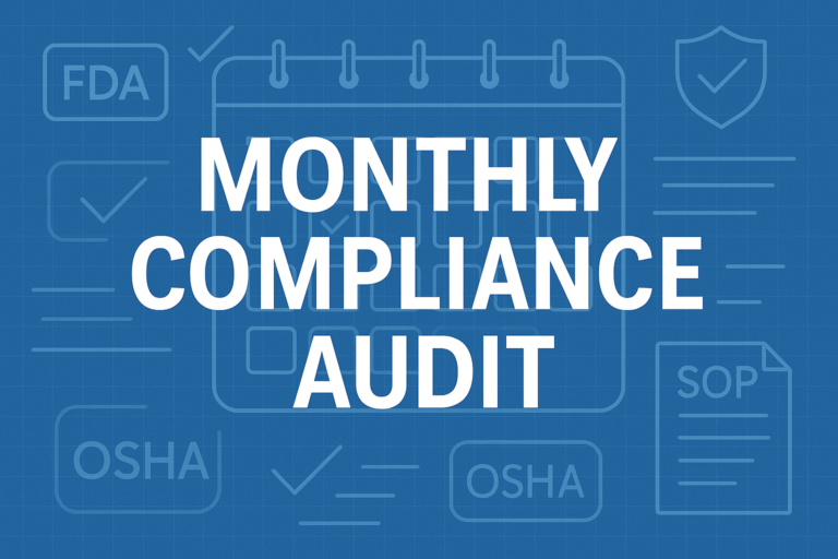 How to Conduct a Monthly Compliance Audit