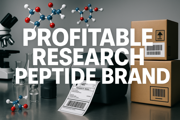 How to Build a Profitable Research Peptide Brand