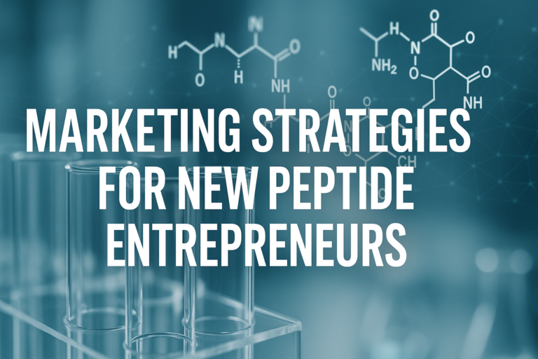 Marketing Strategies for New Peptide Entrepreneurs