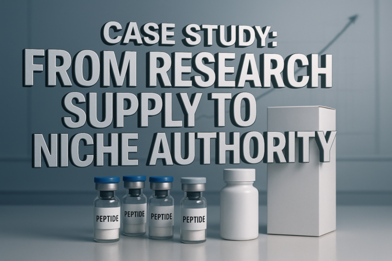 Case Study: From Research Supply to Niche Authority