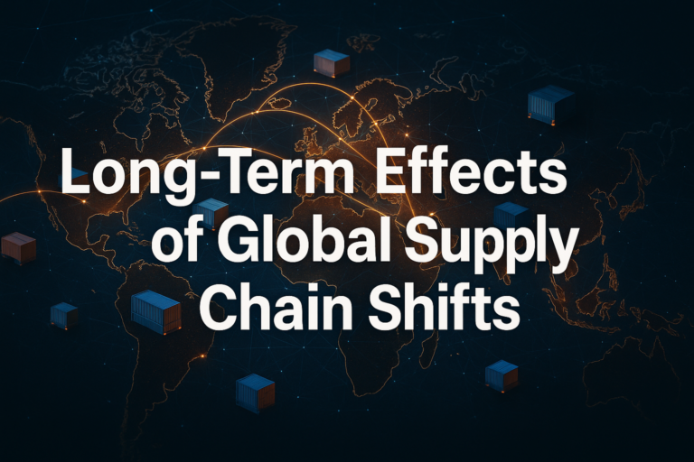 Long-Term Effects of Global Supply Chain Shifts