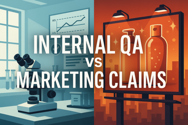 Internal QA vs Marketing Claims: How to Tell the Difference