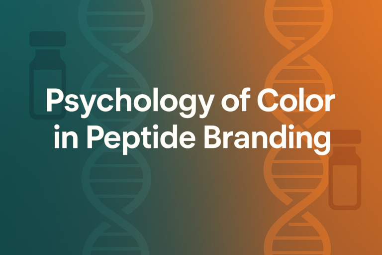 The Psychology of Color in Peptide Branding