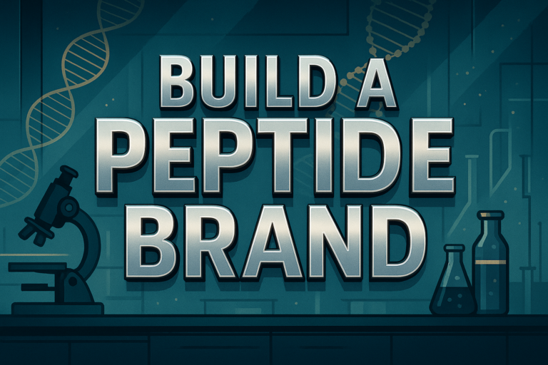 How to Build a Peptide Brand for Longevity Research Only