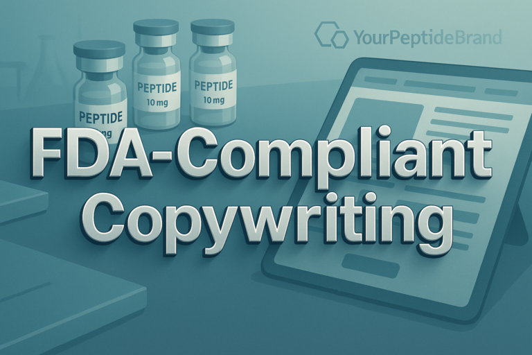 FDA-Compliant Copywriting Framework for Peptide Websites