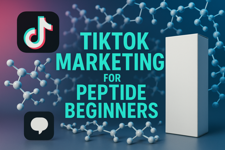 TikTok Marketing for Peptide Beginners
