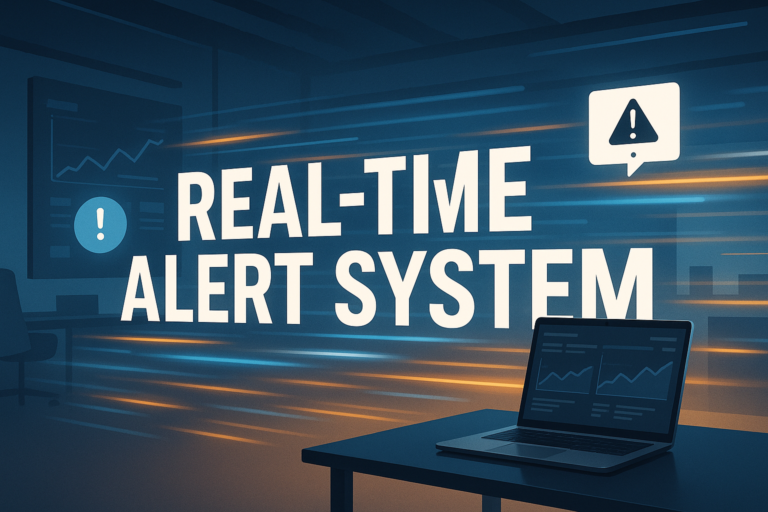 How to Build a Real-Time Performance Alert System