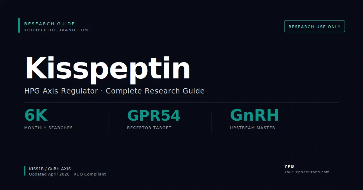 Research-grade Kisspeptin peptide — YPB white-label research compound