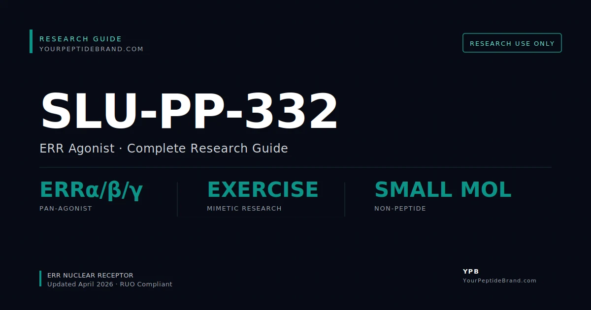 Research-grade Slu Pp 332 peptide — YPB white-label research compound
