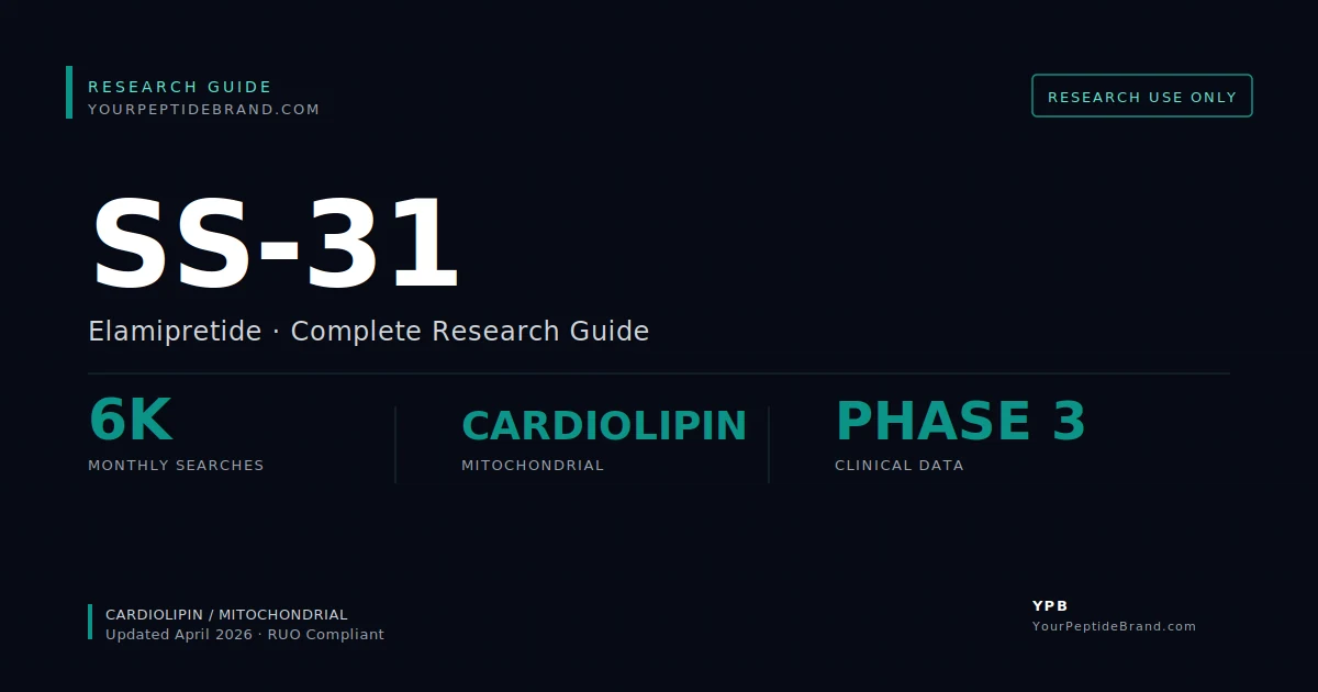 Research-grade Ss 31 peptide — YPB white-label research compound