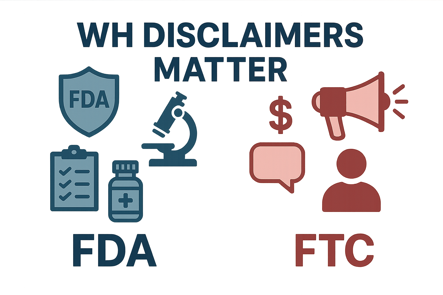 The Role of Disclaimers in FDA and FTC Compliance - Your Peptide Brand