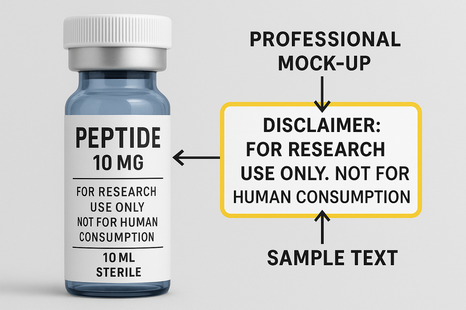 The Role of Disclaimers in FDA and FTC Compliance - Your Peptide Brand