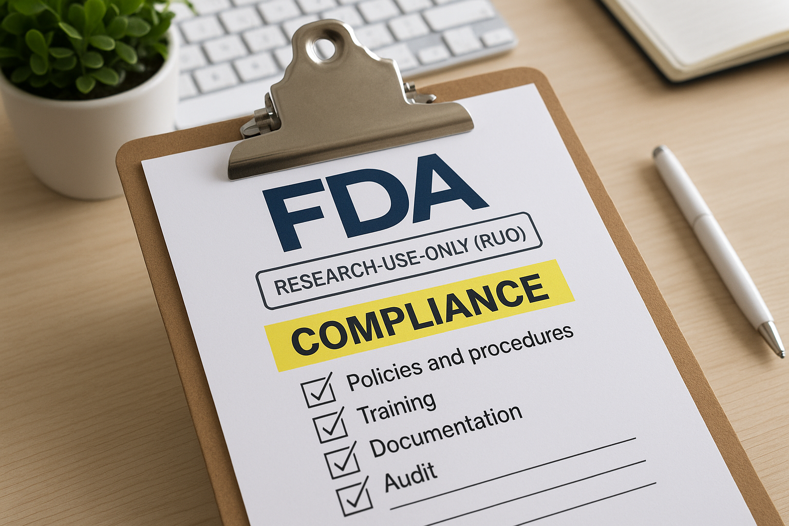 Cover image illustrating peptide compliance